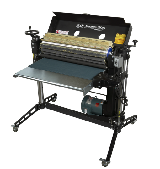 49 In. 7.5HP 220V Single Brush Sander - 3 Phase - Image 5