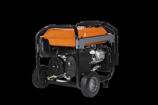 GENERAC GP 7680 Portable Generator, 54.2, 27.1 A, 120/240 V, Oil, 6.9 gal Tank, 10.5 hr Run Time, Recoil Start - Image 3
