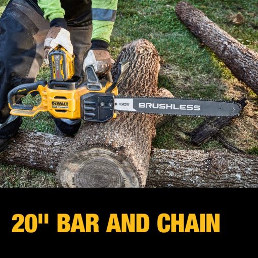 DEWALT 60V MAX Chainsaw 20" Brushless Cordless Kit - Image 16