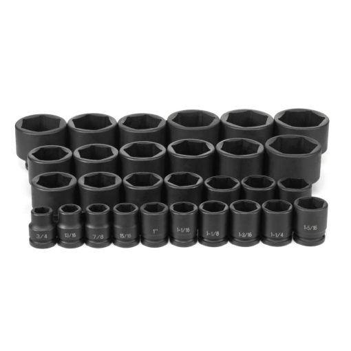 3/4 In. Drive Standard Length Impact Set