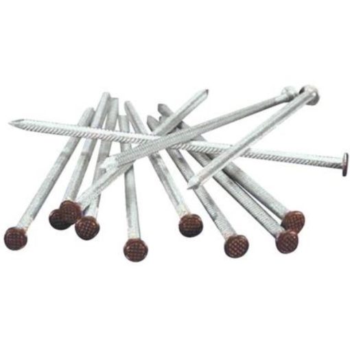 7 In. Brown Aluminum Gutter Spike, (500-Pack)