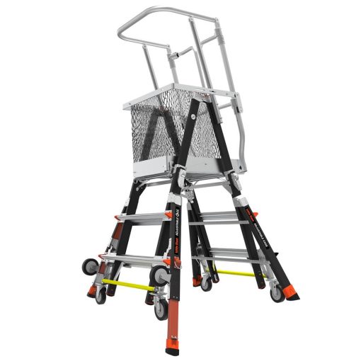 Cage Model 3 Ft. to 5 Ft. IAA FG w/ Wheel Lift and Ratchet Levelers - Image 2
