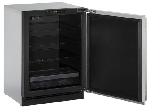 U-Line 2000 Series 24" Stainless Steel Undercounter Compact Refrigerator - Image 2