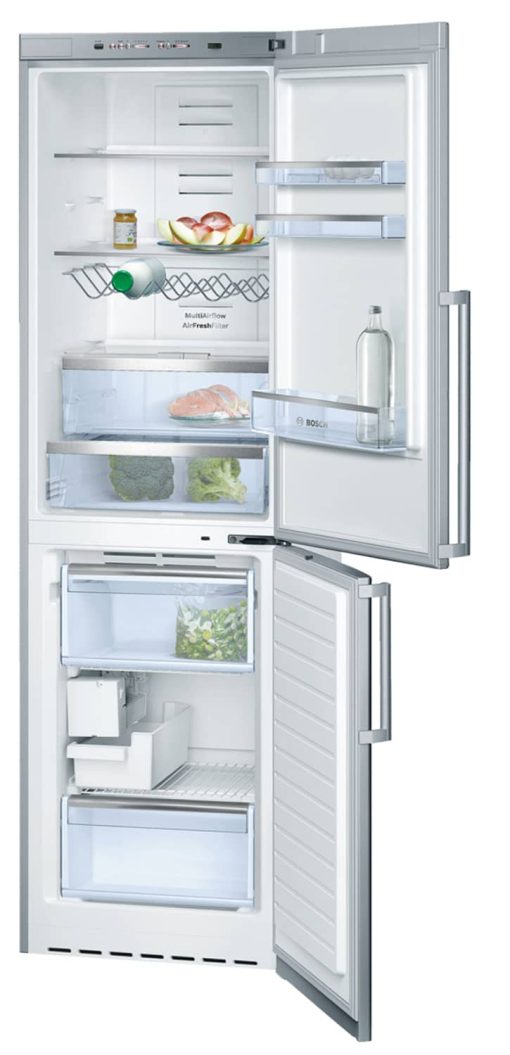 Bosch 800 Series 24" Anti-Fingerprint Stainless Steel Counter-Depth Bottom-Freezer Refrigerator With Ice Maker - Image 2