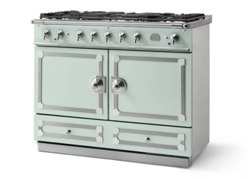 La Cornue CornuFe 110 43" Suzanne Kasler Tapestry With Satin Chrome Dual Fuel Range - Image 2