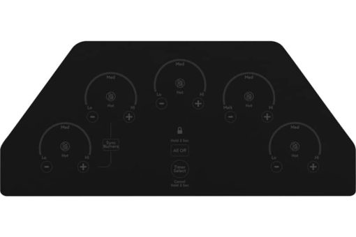 Cafe ADA 30" Stainless Steel Built-In Electric Cooktop - Image 2