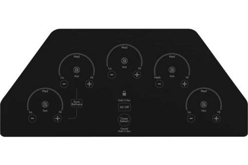 Cafe ADA 36" Stainless Steel Built-In Electric Cooktop - Image 2