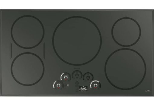 Cafe ADA 36" Flagstone Gray Smart Built-In Touch Control Induction Cooktop - Image 2