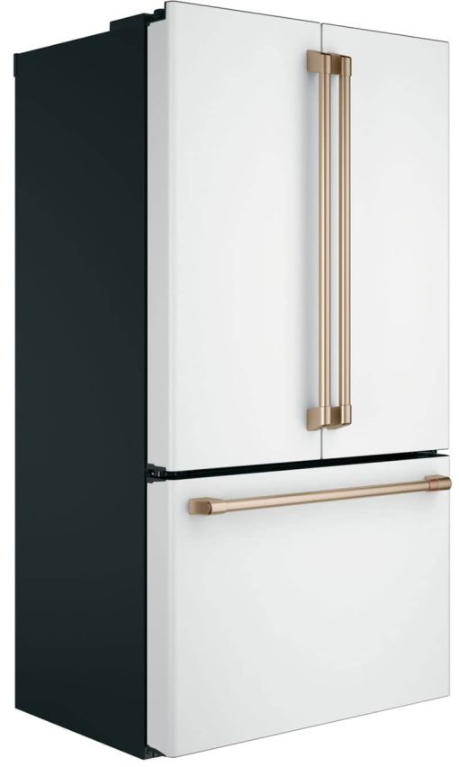 Cafe 23.1 Cu. Ft. Matte White Counter-Depth French Door Refrigerator - Image 4