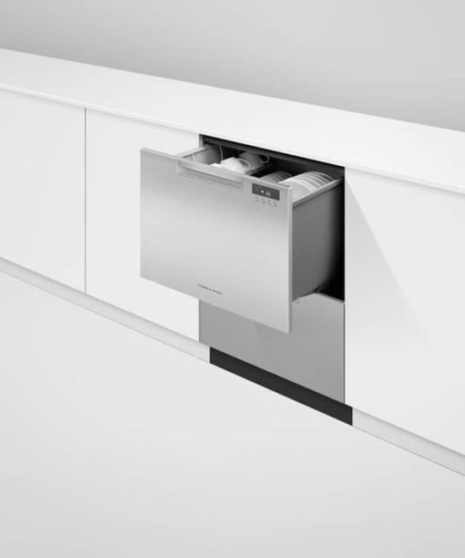 Fisher & Paykel Series 7 24" Stainless Steel Tall Double DishDrawer Dishwasher - Image 2