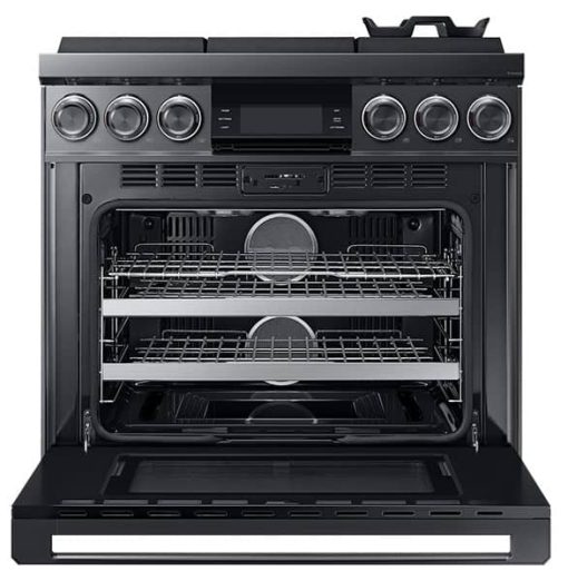 Dacor Contemporary 36" Graphite Stainless Steel Natural Gas Range - Image 2