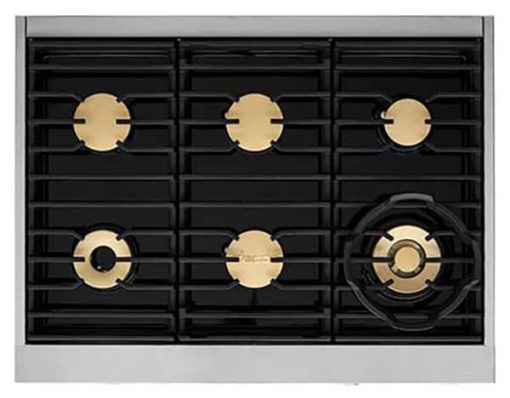 Dacor Contemporary 36" Stainless Steel Natural Gas Rangetop - Image 2