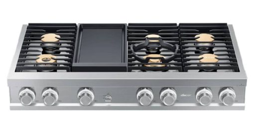 Dacor Contemporary 48" Stainless Steel Liquid Propane Gas Rangetop With Griddle - Image 2