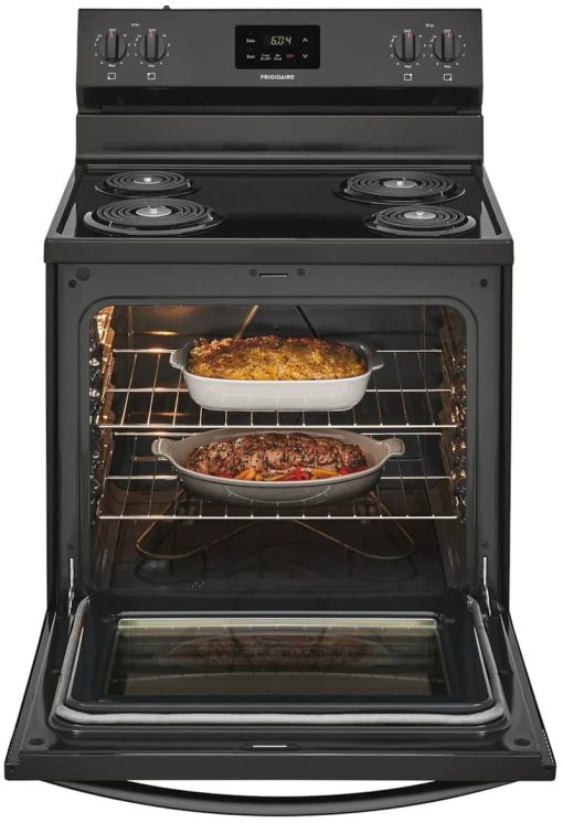 Frigidaire 30" Black Electric Range - Image 2