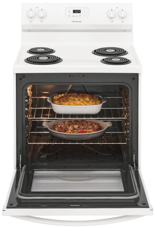 Frigidaire 30" White Electric Range - Image 2