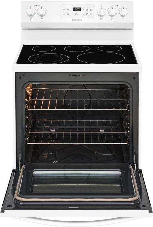 Frigidaire 30" White Electric Range - Image 2