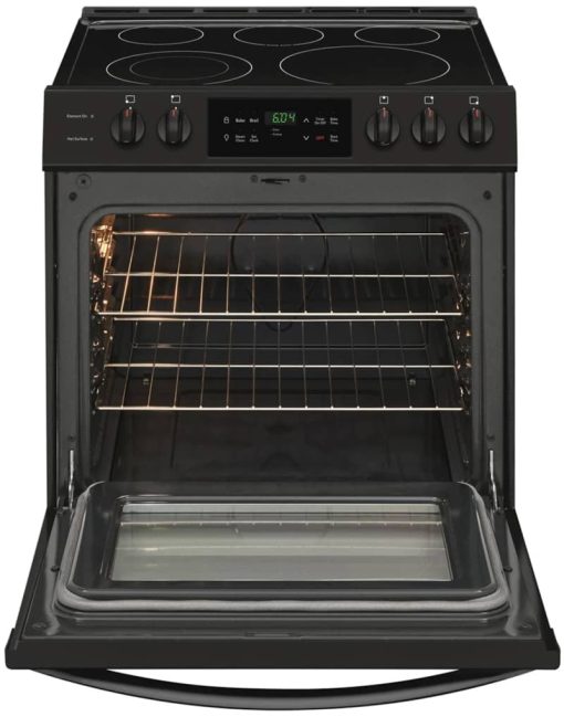 Frigidaire ADA 30" Black Front Control Freestanding Electric Range - Image 2