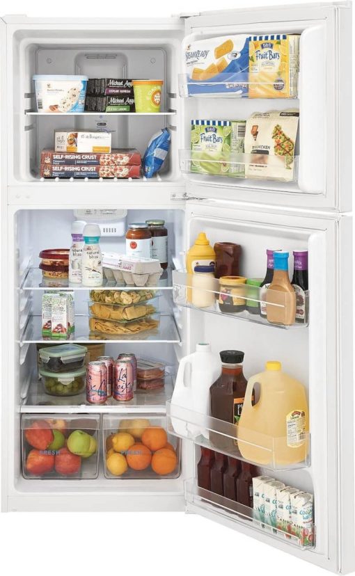 Frigidaire ADA 11.6 Cu. Ft. White Top Freezer Apartment-Size Refrigerator - Image 2