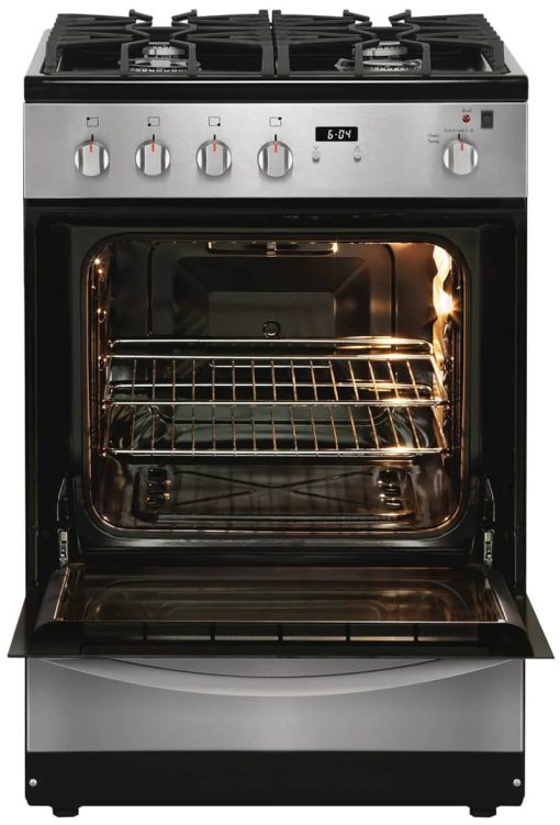 Frigidaire 24" Stainless Steel Front Control Freestanding Gas Range - Image 2