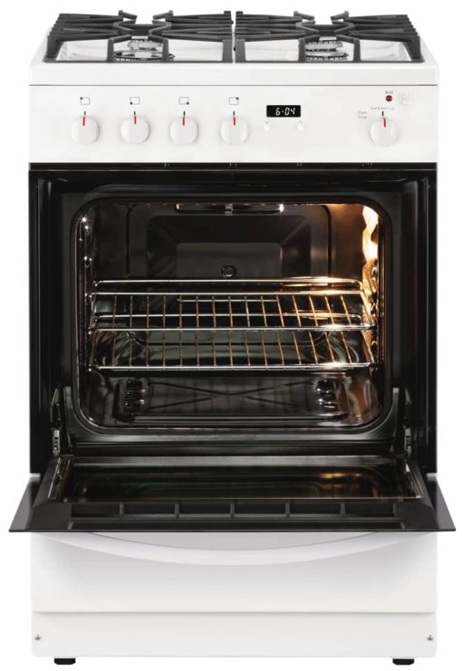 Frigidaire 24" White Front Control Freestanding Gas Range - Image 2