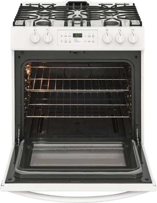 Frigidaire ADA 30" White Front Control Freestanding Gas Range - Image 2