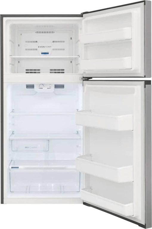 Frigidaire ADA 13.9 Cu. Ft. Brushed Steel Top Freezer Refrigerator - Image 3