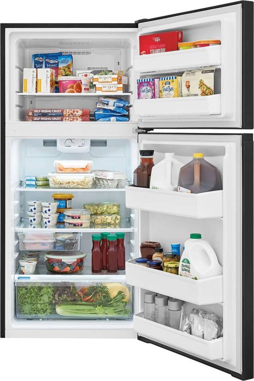 Frigidaire ADA 13.9 Cu. Ft. Black Top Freezer Refrigerator - Image 2