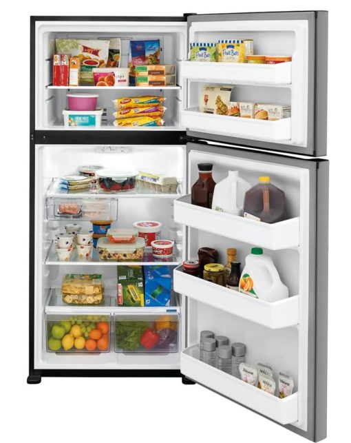 Frigidaire ADA 18.3 Cu. Ft. Stainless Steel Top Freezer Refrigerator - Image 2