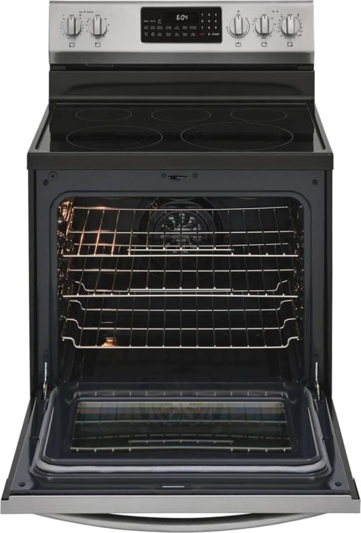 Frigidaire Gallery 30" Smudge-Proof Stainless Steel Freestanding Electric Range With Air Fry - Image 2