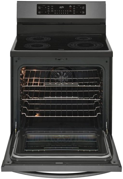 Frigidaire Gallery 30" Smduge-Proof Black Stainless Steel Induction Range With Air Fry - Image 2