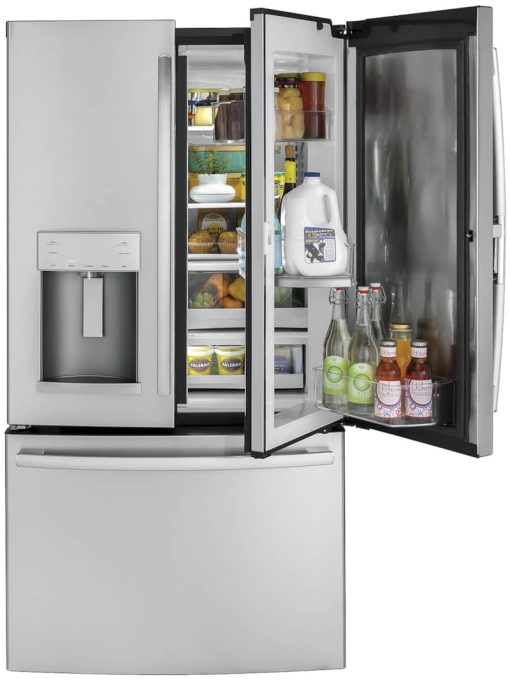 GE ADA 27.7 Cu. Ft. Fingerprint Resistant Stainless Steel French-Door Refrigerator With Door In Door - Image 5