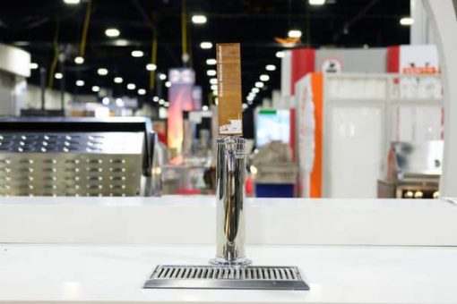 Hestan 24" Stainless Steel Right-Hinge Single Faucet Beer Dispenser - Image 2
