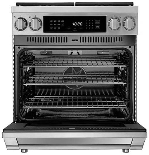 Dacor Professional 30" Stainless Steel Dual Fuel Natural Gas Pro Range - Image 2