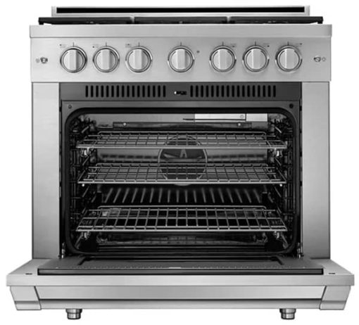 Dacor Professional 36" Stainless Steel Natural Gas Range - Image 2