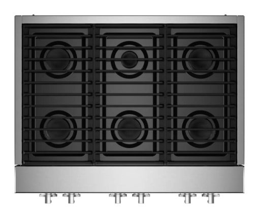 JennAir NOIR 36" Stainless Steel Gas Rangetop - Image 2