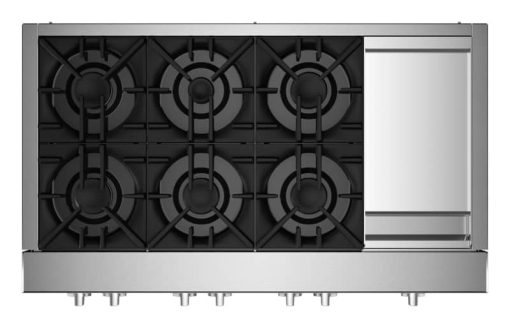 JennAir RISE 48" Stainless Steel Gas Rangetop - Image 2