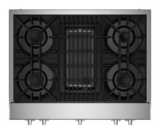 JennAir RISE 36" Stainless Steel Gas Professional-Style Rangetop With Grill - Image 2