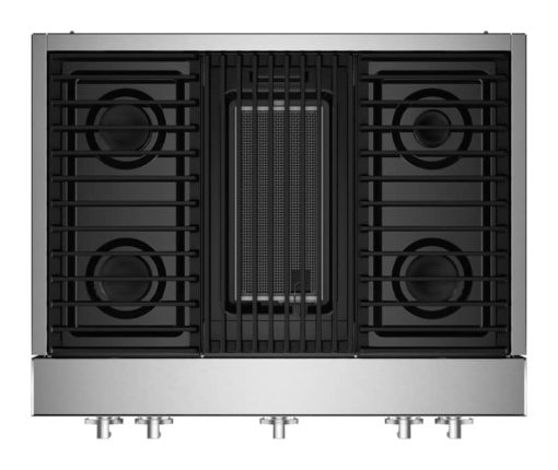 JennAir NOIR 36" Stainless Steel Gas Professional-Style Rangetop With Grill - Image 2