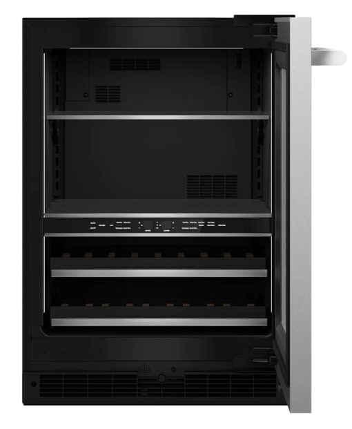 JennAir RISE 24" Stainless Frame Right-Hinge Built-In Undercounter Beverage Center - Image 2
