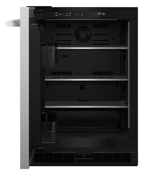 JennAir RISE 24" Stainless Steel Solid Door Left-Hinge Undercounter Refrigerator - Image 2