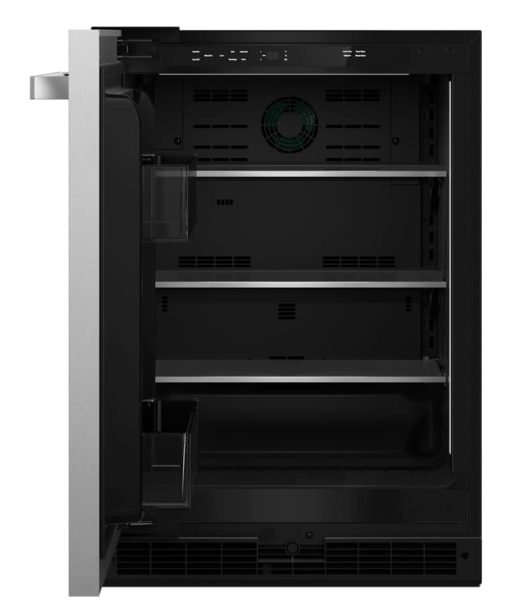 JennAir NOIR 24" Stainless Steel Solid Door Left-Hinge Undercounter Refrigerator - Image 2