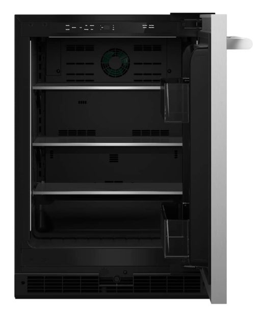 JennAir RISE 24" Stainless Steel Solid Door Right-Hinge Undercounter Refrigerator - Image 2