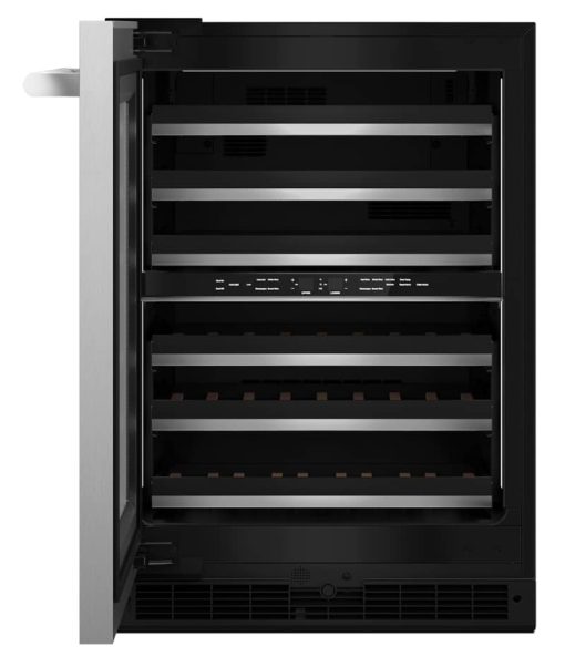 JennAir RISE 24" Stainless Frame Left-Hinge Built-In Undercounter Wine Cellar - Image 2
