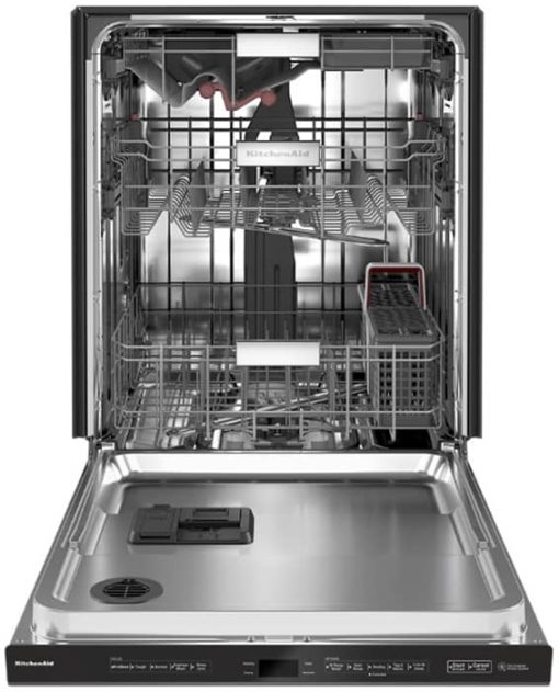 KitchenAid 24" Black Stainless With PrintShield Dishwasher With FreeFlex Third Rack - Image 2