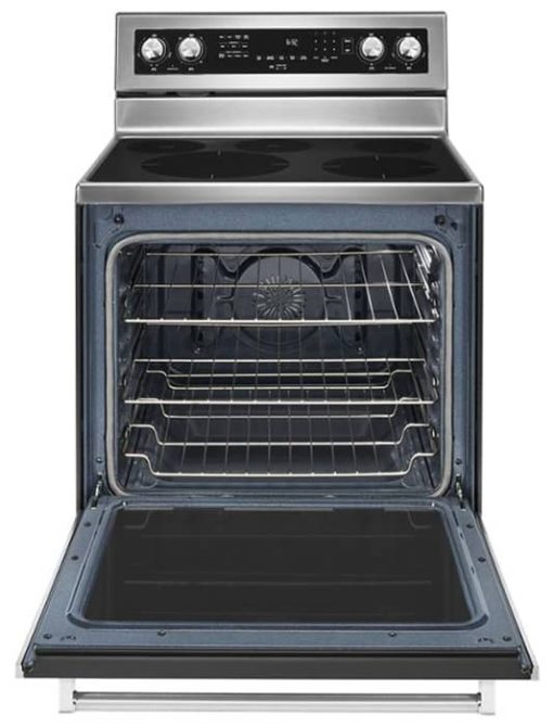 KitchenAid 30" Stainless Steel Electric Convection Range - Image 2