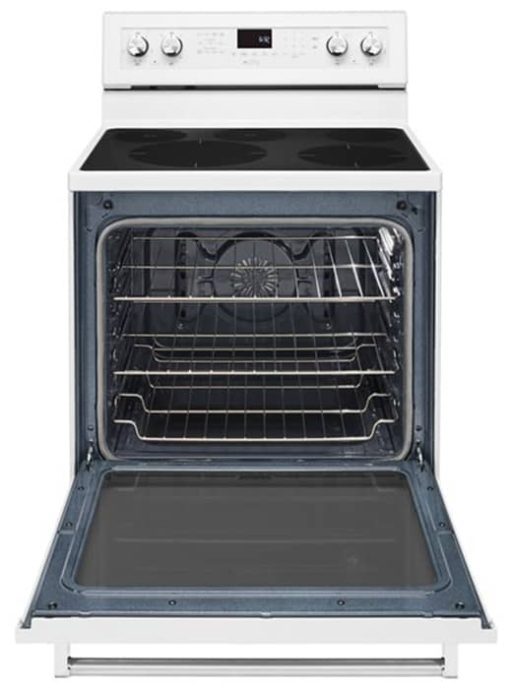 KitchenAid 30" White Electric Convection Range - Image 2