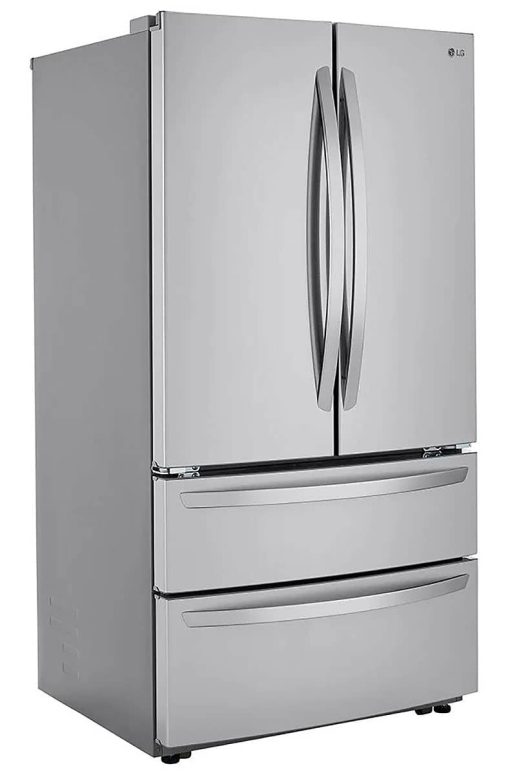 LG 23 Cu. Ft. Stainless Steel 4Door French Door Counter-Depth Refrigerator - - Image 4
