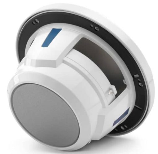 JL Audio M6 Series 7.7" Gloss White Coaxial Speakers (Pair) - Image 2