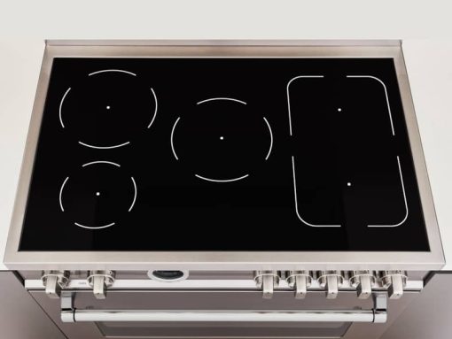 Bertazzoni Master Series 36" Matte White Induction Range - Image 2
