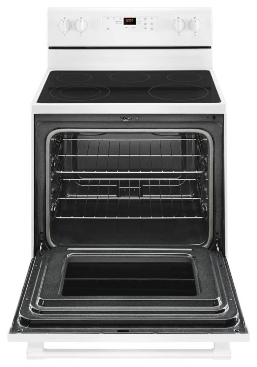 Maytag 5.3 Cu. Ft. White Electric Range With Shatter-Resistant Cooktop - Image 2